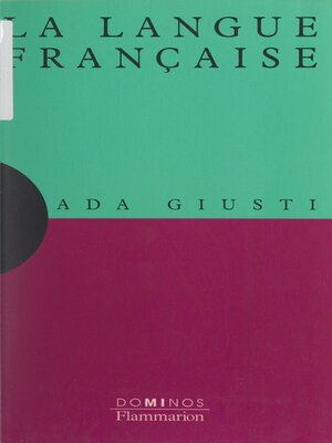 cover image of La langue française
